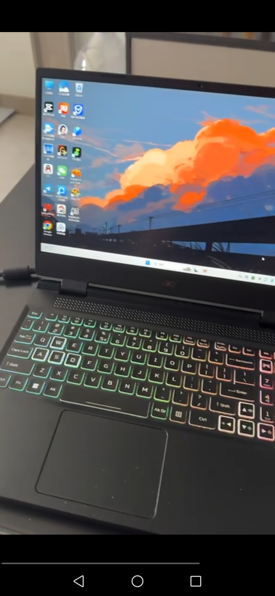 出售物品：Acer Nitro5 笔记本电脑