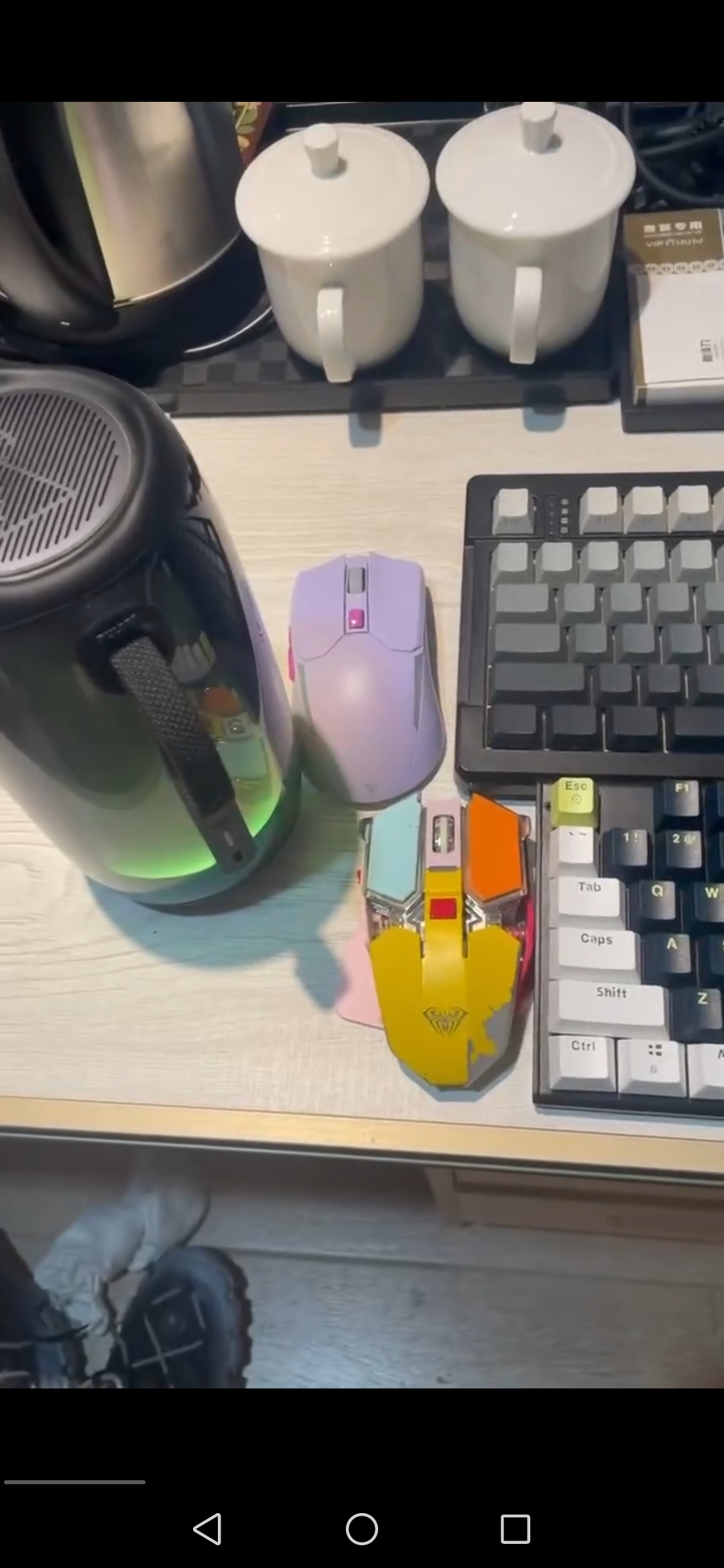 出售物品：机械键盘➕音响