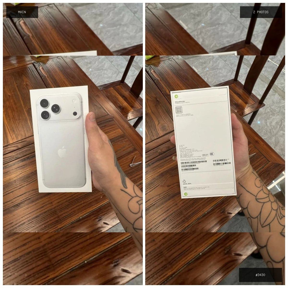 🟢 在售 📦 二手商品预览 🏷 苹果18promax 256国行 💵 价格:$1688 📍 城市…