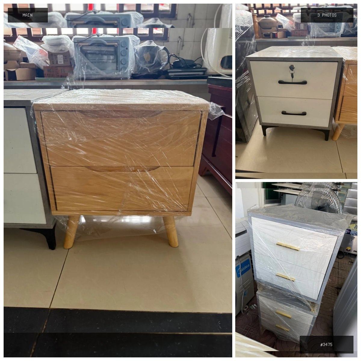 🟢 在售 📦 二手商品预览 🏷 床头柜 💵 价格:$18 📍 城市:金边 📂 分类:手机数码 🖼…