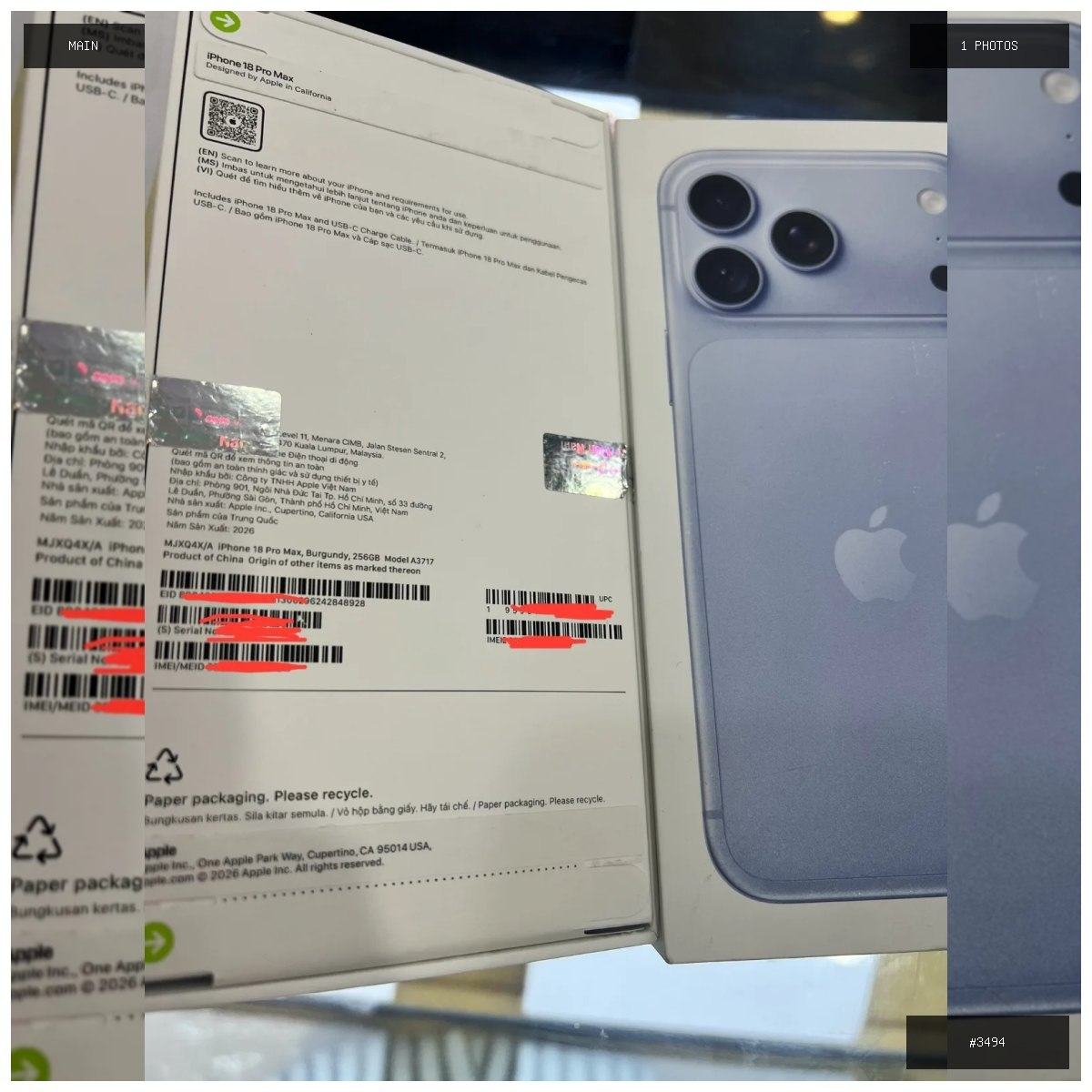 🟢 在售 📦 二手商品预览 🏷 18pro 和pro max 💵 价格:$1738 📍 城市:金…