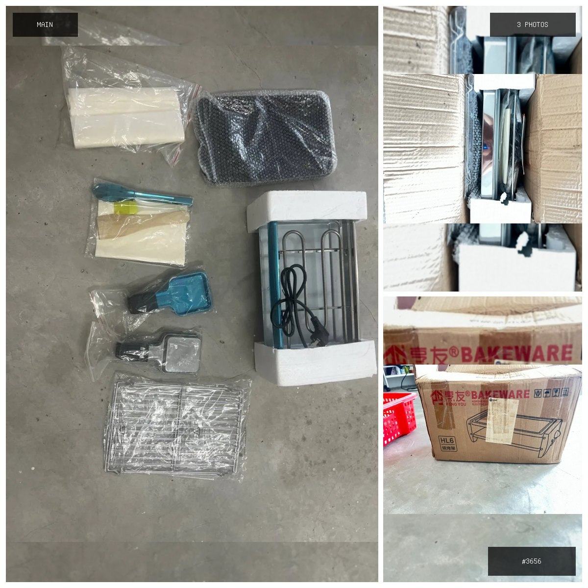 🟢 在售 📦 二手商品预览 🏷 电烤炉 💵 价格:$50 📍 城市:西港 📂 分类:家具家电 🖼…