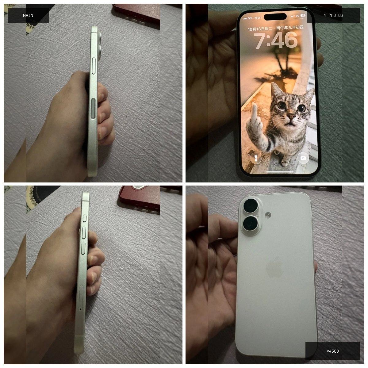 🟢 在售 📦 二手商品预览 🏷 iPhone 16 💵 价格:$500 📍 城市:西港 📂 分类…