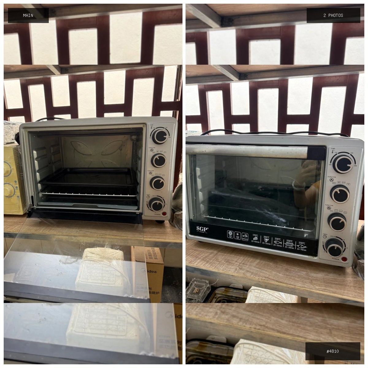 🟢 在售 📦 二手商品预览 🏷 烤箱 💵 价格:$60 📍 城市:金边 📂 分类:手机数码 🖼 …