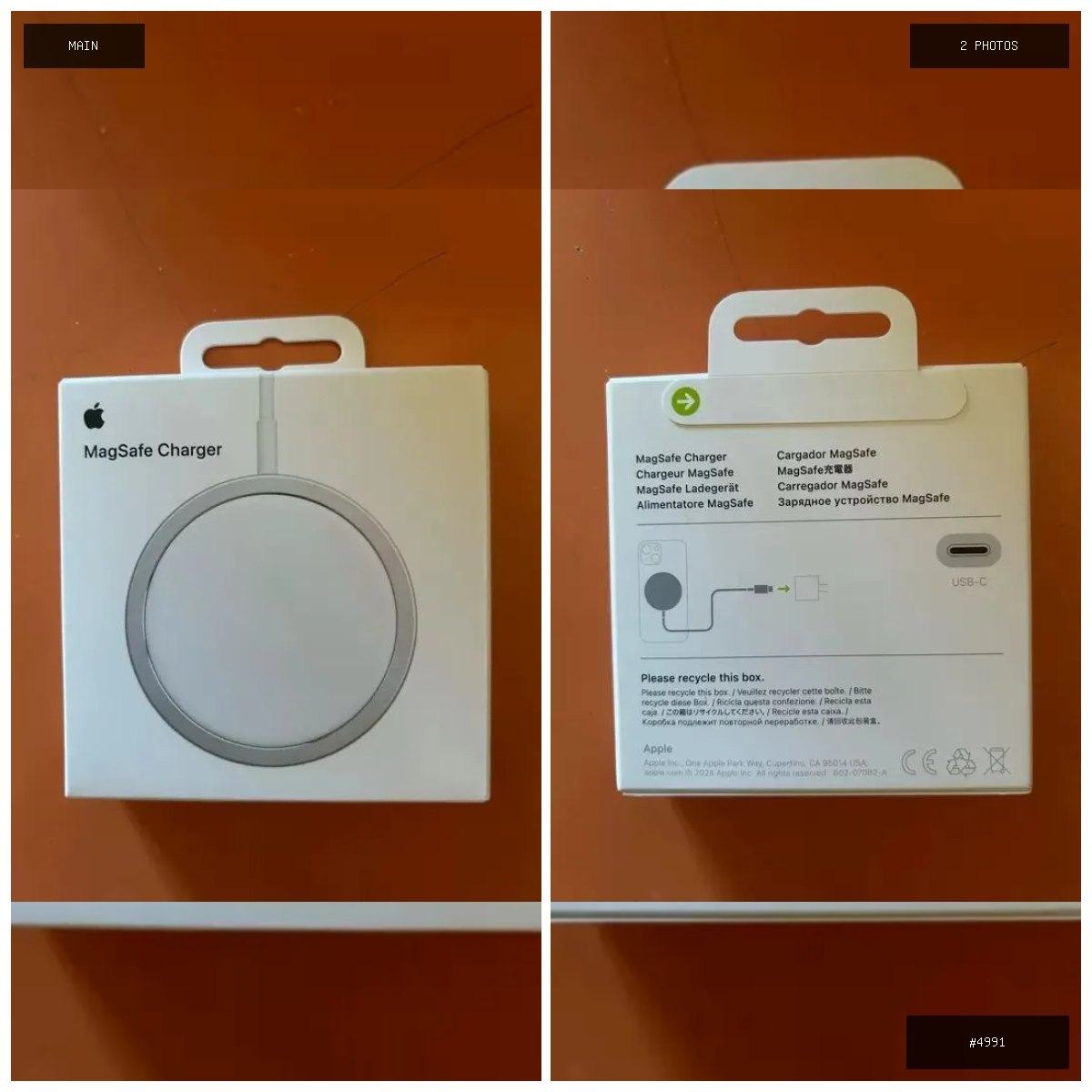 🟢 在售 📦 二手商品预览 🏷 Apple/苹果 MagSafe 充电器 💵 价格:$25 📍 …