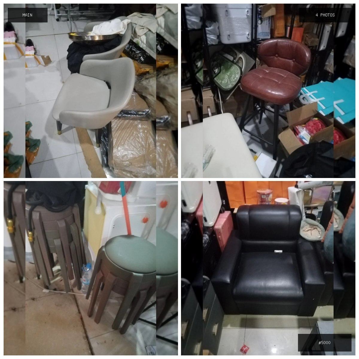 🟢 在售 📦 二手商品预览 🏷 出沙发各种椅子 💵 价格:面议 📍 城市:金边 📂 分类:家具家…