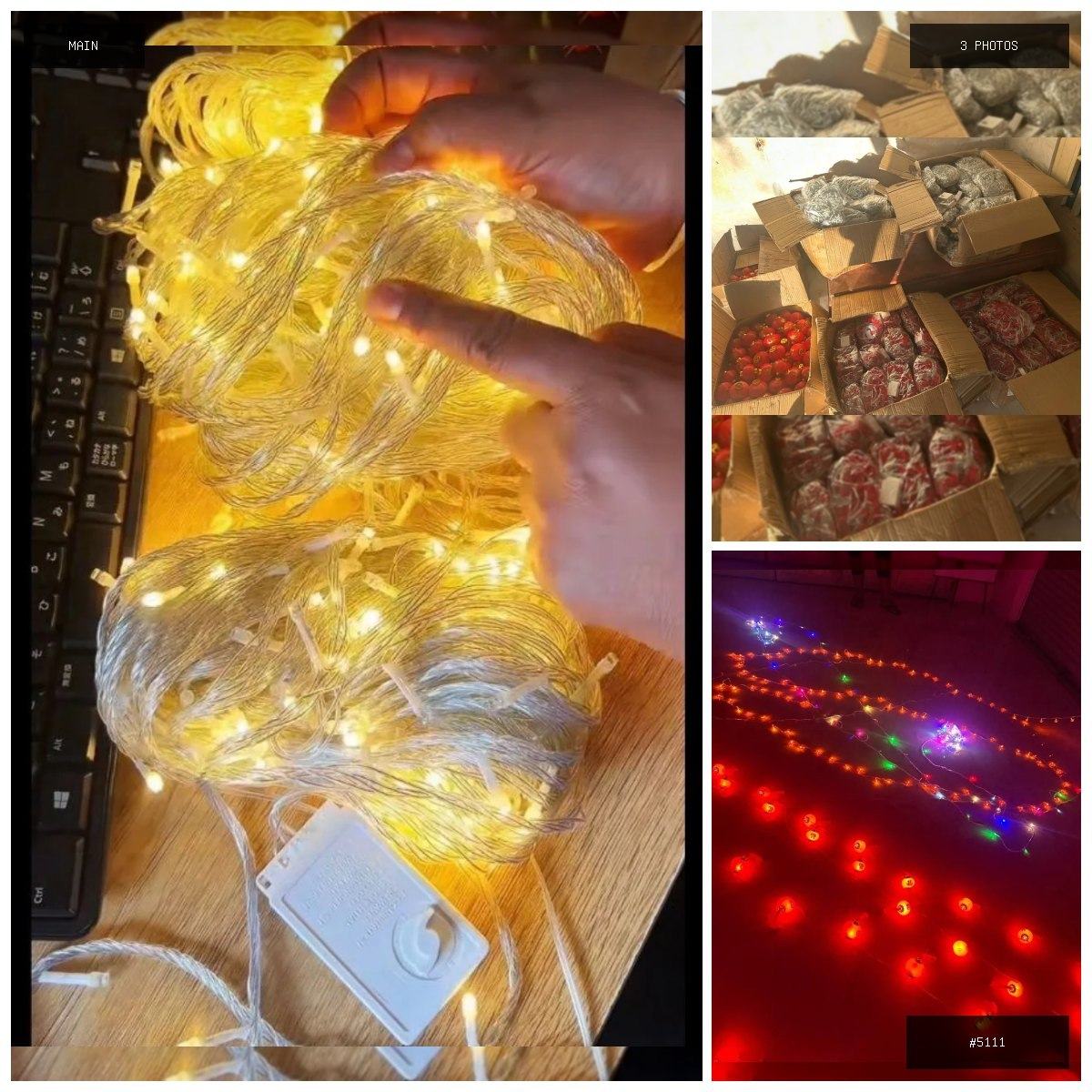 🟢 在售 📦 二手商品预览 🏷 国来的彩灯 💵 价格：$10 📍 城市：金边 📂 分类：家具家电…