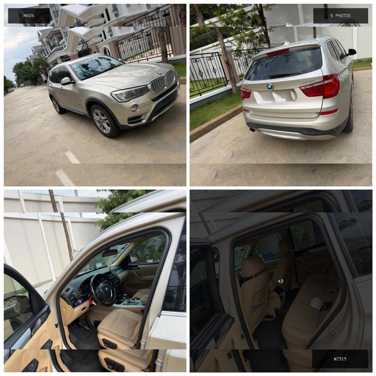 🟢 在售 📦 二手商品预览 🏷 BMW X3 💵 价格:$9999 📍 城市:金边 📂 分类:汽…