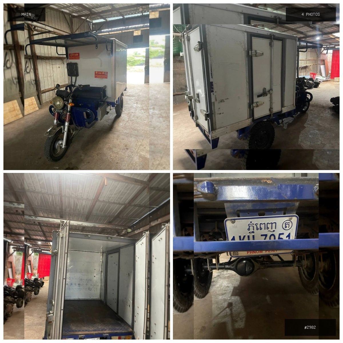 🟢 在售 📦 二手商品预览 🏷 三轮小卡车适合拉东西 💵 价格:面议 📍 城市:金边 📂 分类:…