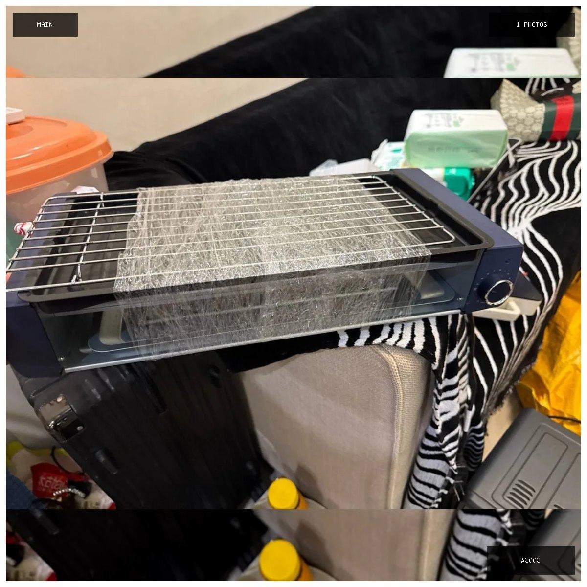 🟢 在售 📦 二手商品预览 🏷 出售电烤肉盘 💵 价格:$15 📍 城市:金边 📂 分类:家具家…