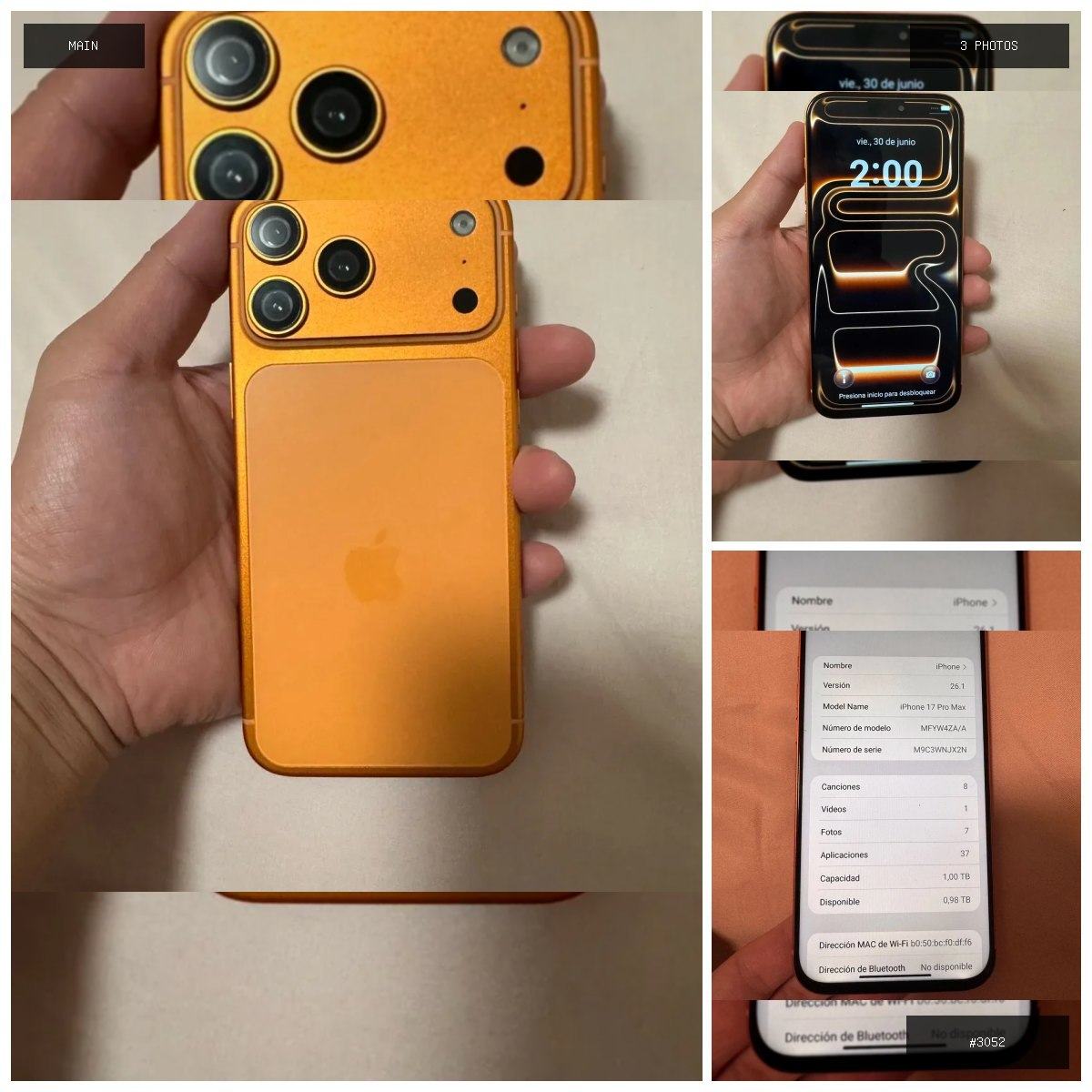 🟢 在售 📦 二手商品预览 🏷 高防苹果有人要吗? 💵 价格:$130 📍 城市:金边 📂 分类…