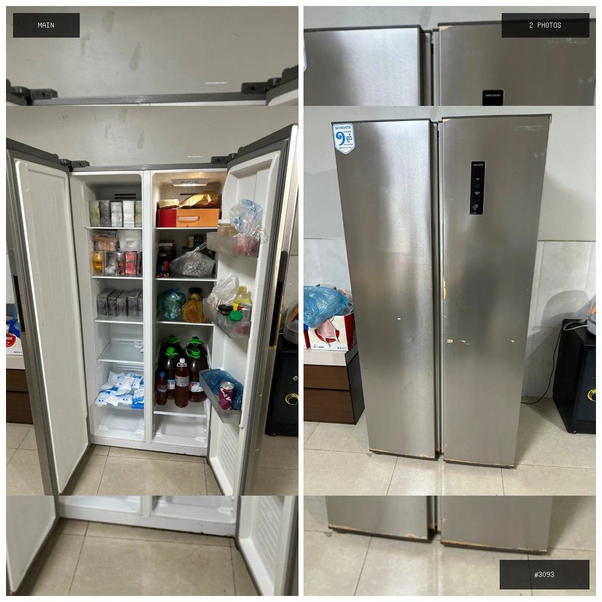 🟢 在售 📦 二手商品预览 🏷 双开门冰箱 💵 价格:面议 📍 城市:西港 📂 分类:家具家电 …