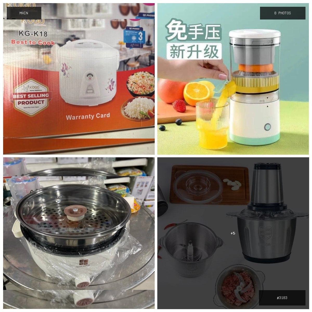 🟢 在售 📦 二手商品预览 🏷 厨房用品 💵 价格:面议 📍 城市:西港 📂 分类:二手闲置 🖼…
