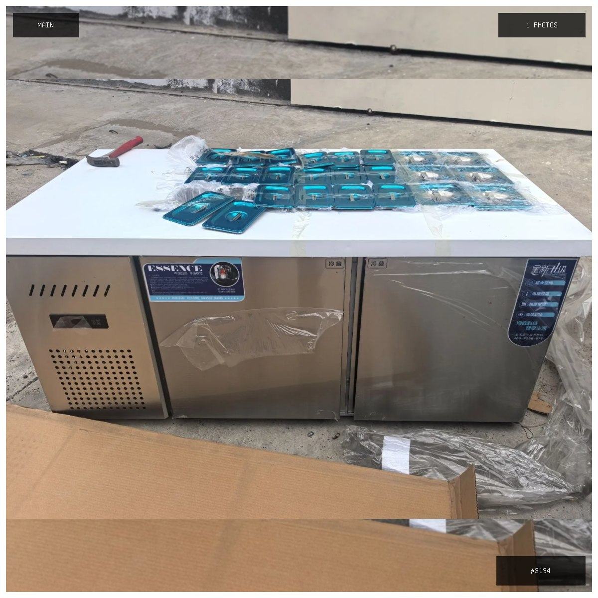 🟢 在售 📦 二手商品预览 🏷 奶茶操作台,带冷藏 💵 价格:$280 📍 城市:金边 📂 分类…