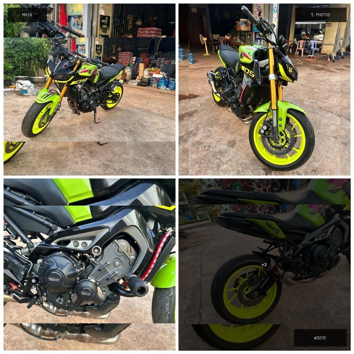 🟢 在售 📦 二手商品预览 🏷 雅马哈 Yamaha MT-09(2016款) 💵 价格:面议 …