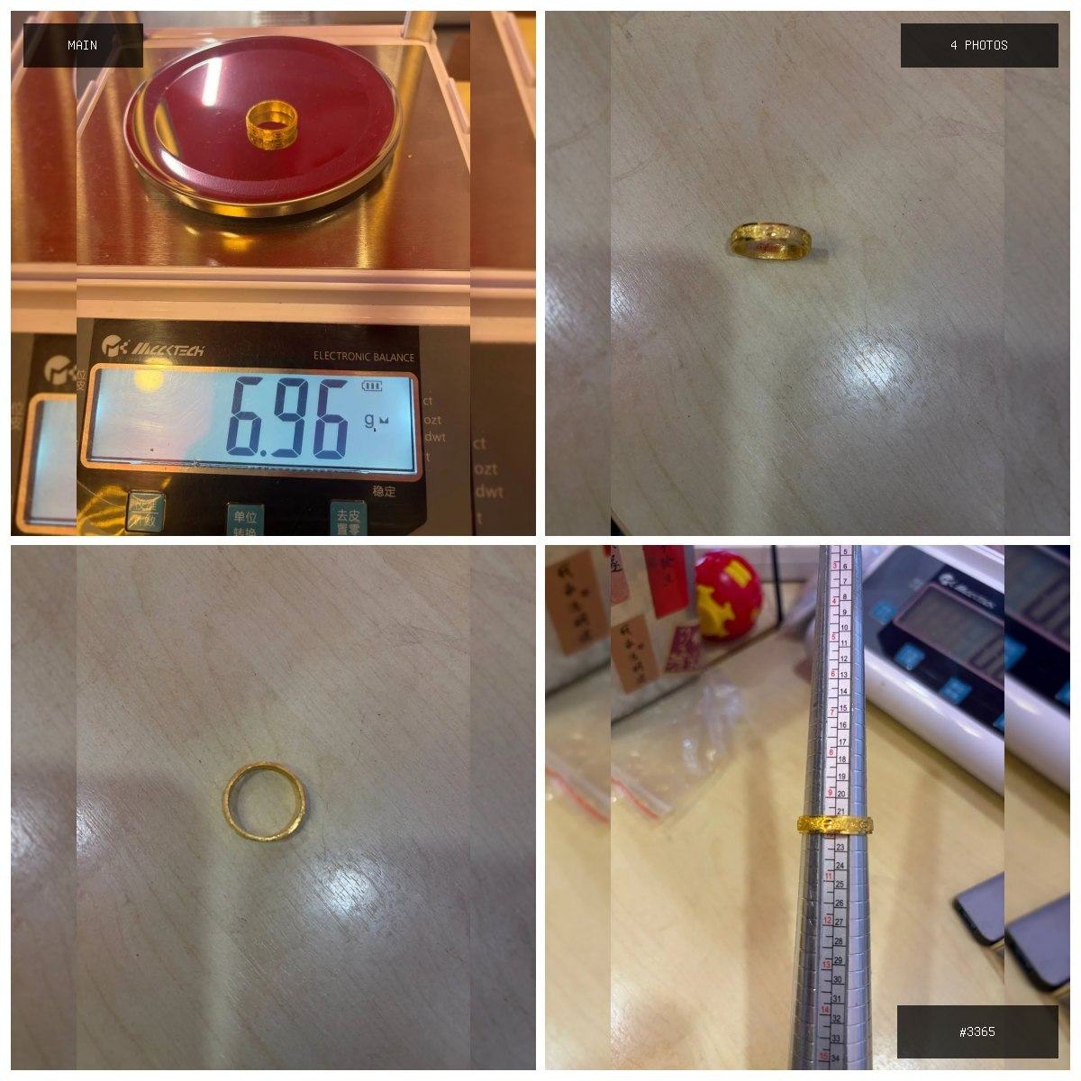 🟢 在售 📦 二手商品预览 🏷 黄金戒指6.96克 💵 价格:$1168 📍 城市:西港 📂 分…