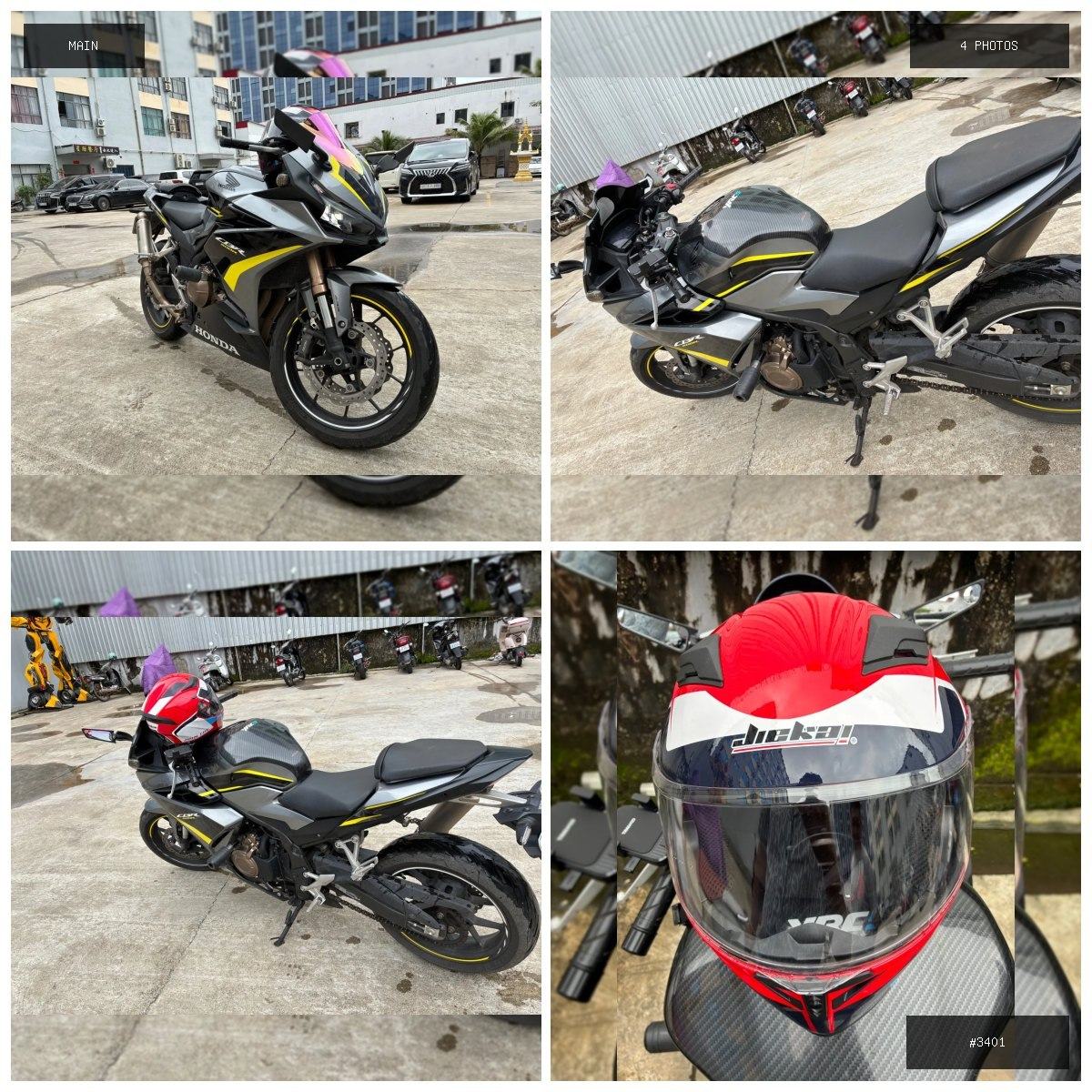 🟢 在售 📦 二手商品预览 🏷 本田CBR500摩托车 💵 价格:面议 📍 城市:西港 📂 分类…