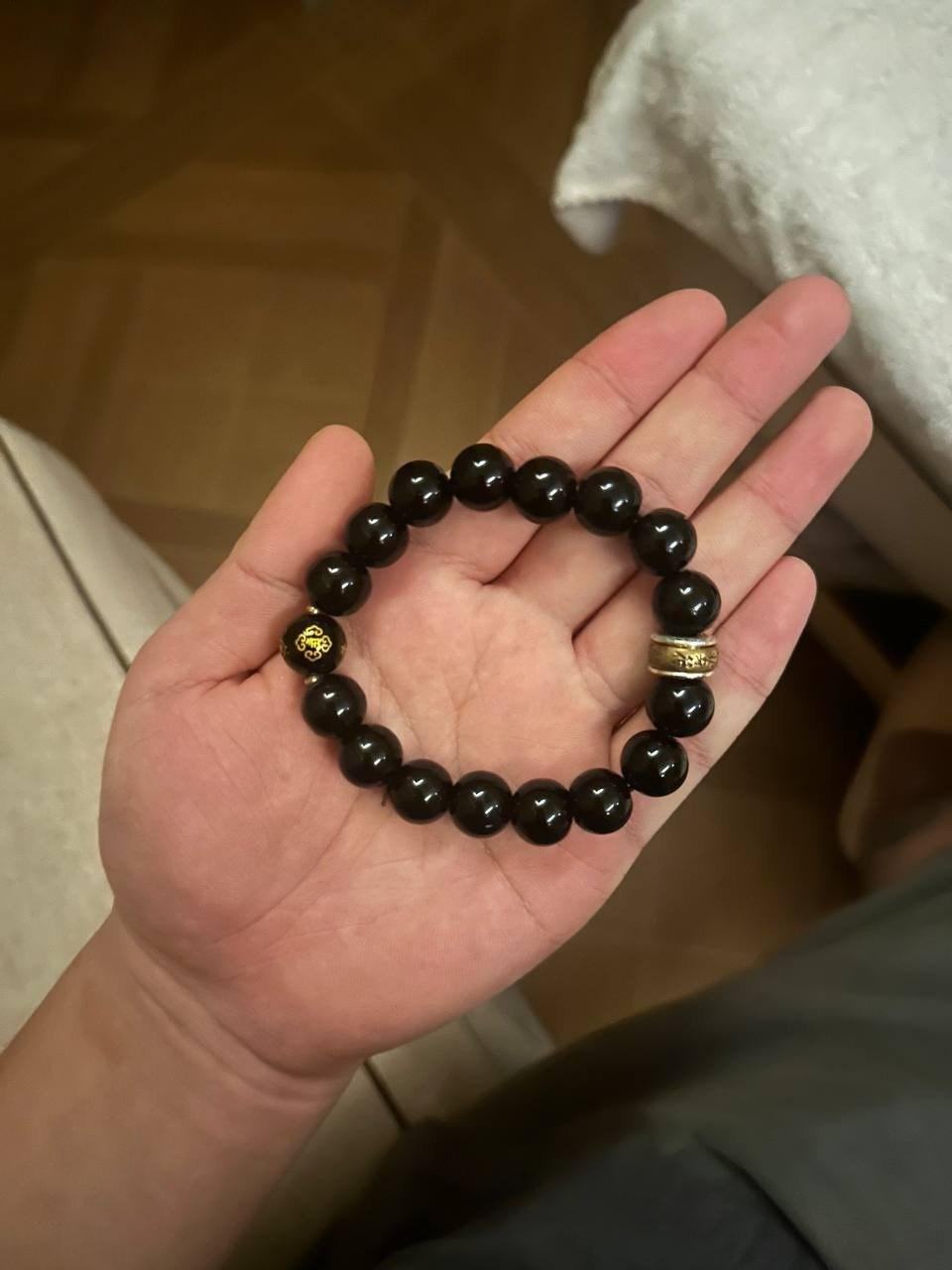 出售物品:钓鱼头灯 + 黑曜石手串 价 …
