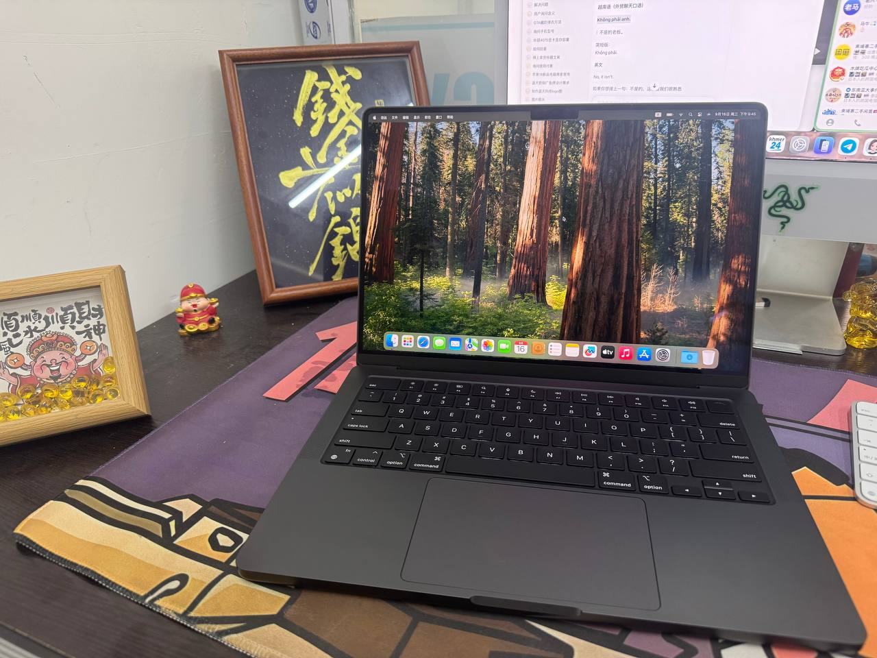出售:💻稀缺准新 M4!MacBook Pro14 英寸 ⚡️电池 100% 🔥成色绝 价格:9…