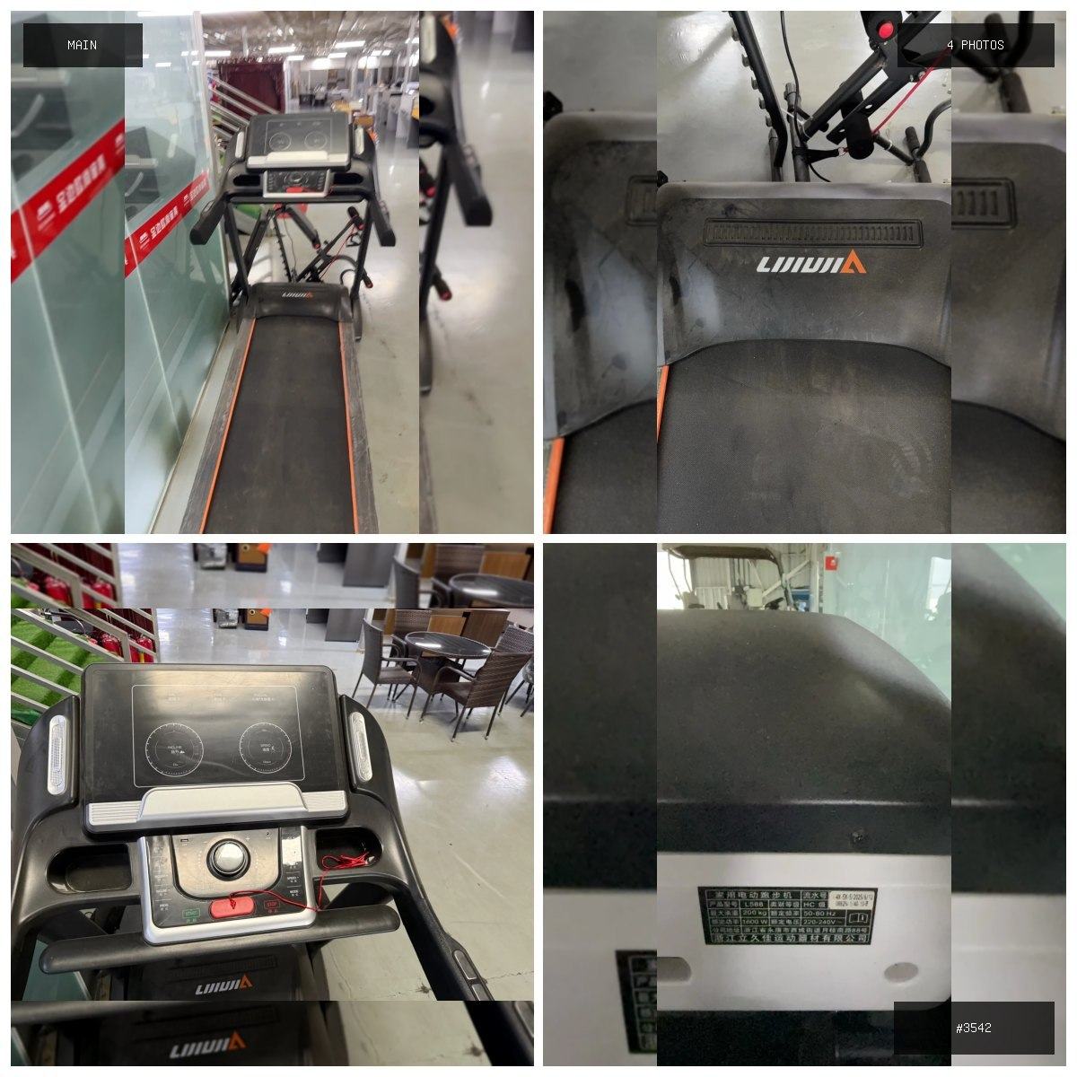 🟢 在售 📦 二手商品预览 🏷 立久佳跑步机 💵 价格:$380 📍 城市:#金边 📂 分类:二…