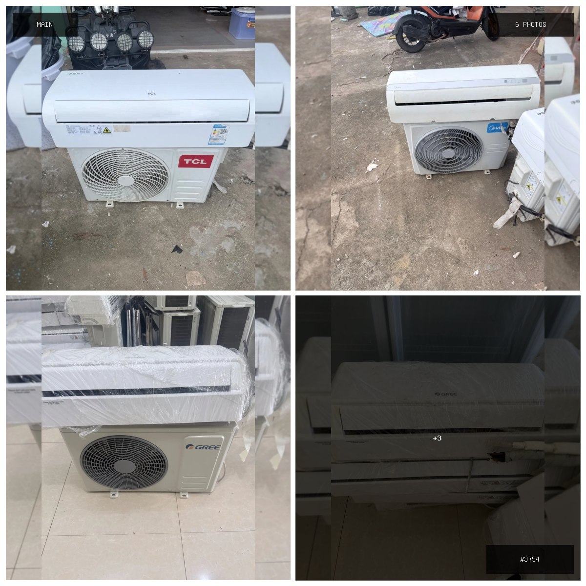 🟢 在售 📦 二手商品预览 🏷 美的,格力,TCL1.5匹 💵 价格:$170 📍 城市:#戈公…