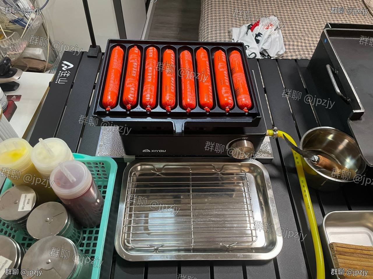 出售物品:摆摊设备(烤肠机 + 铁板 + 手抓饼设备等)…