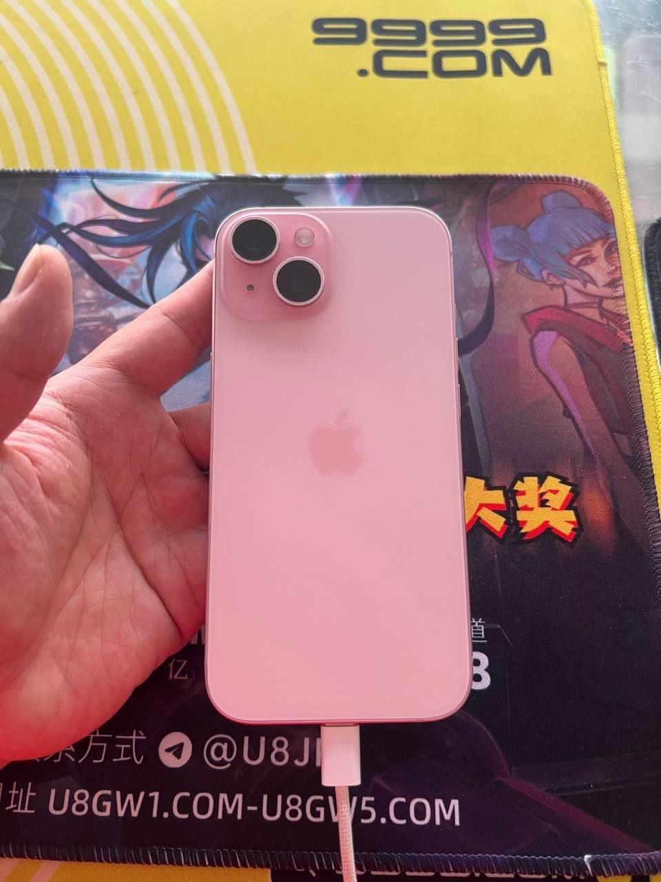 出售物品: 苹果15 128G 价 格:350 商品类别:原装机没有磕碰 位 置:#星际赌场附近…
