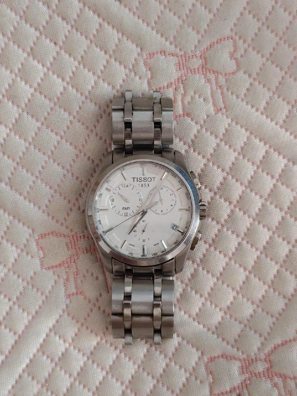 出售物品:天梭石英表-T035617A 价 格:110 USD 商品类别:#生活闲置 位 置:#…